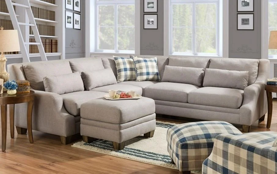 Franklin 850 85059+04+60381006 Contemporary LShaped Sectional with